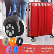 【Upgrade thicker】8PCS Luggage Wheels Protector Silicone Wheels Caster Shoes Travel Luggage Suitcase Wheels Cover Wheels Cover for Luggage Suitcase Protective Cover Travel Noise Reduction Wheels