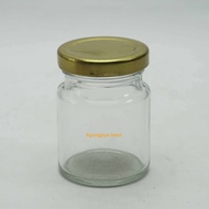 75 ml Round Clear Glass Jar / Glass Jar / Glass Jar / Honey Glass Jar / Jam Glass Jar / 75 ml Glass 