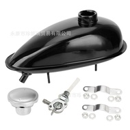 Aksesori Motosikal 80CC 49CC 66CC 80CC Basikal Enjin Petrol 2L Tangki Bahan Api Besi Botol Minyak