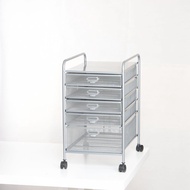 A3-5(6) Rak Penyimpanan Berbilang Lapisan Kabinet Fail Logam Troli Fail Mesh Rak Fail Tebal Storan