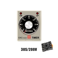 Timer AH3-3 AC 220V 30 Detik / 60 Detik 30S / 60S Delay Timer