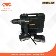 MESIN BOR CORDLESS DRILL 21V DOLIZ BD618 MESIN BOR BATERAI DOLIZ BD 618 21 VOLT