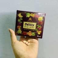 Detox X3 hộp 15 viên giảm mỡ bụng ban đêm