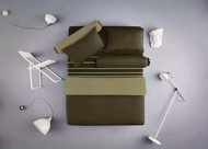 LOTUS LOVELY : ชุดผ้าปูที่นอน ไม่มีผ้านวม (ขนาด 5 | 6 ฟุต)🌟ชุดเครื่องนอนโลตัส รุ่น LOVELY (พลิกเปลี่