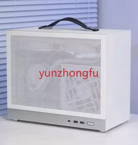 Empty Case, S500V2 Chassis Portable ITX Portable 280 Water Cooled TYPECmini Computer Main Case Deskt