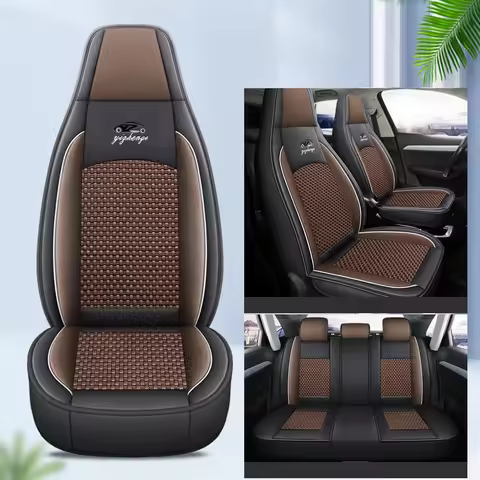 Car Seat Covers 5 Full Set Universal Seat Covers for Toyota Aygo Wish Hyundai I40 hb20 Gol G5 GAC GS