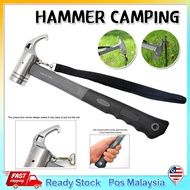 Tent Camping Peg Khemah Camping Hammer Flysheet Pole Holder Outdoor Camping Tent Peg Tent Nail Tent 