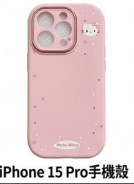 （包平郵）   Hello Kitty iPhone 15 Pro 手機殼 手機套 機殼 機殻 機套 電話殼 電話套 case iPhone case （14）