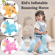 CAMELLI Animals Jumping Toys, Anti-fall Inflatable Giraffe Bouncy Horse, Fun Thickened Sturdy Rubber