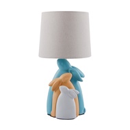 โคมไฟตั้งโต๊ะ The Rabbits (E27x1) LUZINO รุ่น D4587(GY) สีเทา