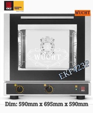 【WUCHT】EKA EKF423P ELECTRIC CONVECTION OVEN WITH MANUAL CONTROL