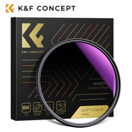 K&F Concept NANO-X 49-82mm HD GND8 Soft Graduated Neutral Density Filter Ultra-Clear 3 stop With 28 