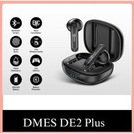 DMES DE2 Plus Wireless Earbuds Bluetooth 5.3 TWS Sport Gaming Earbuds with ENC Mode