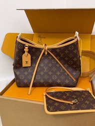 LV Carryall PM 子母托特包 小號 棕色