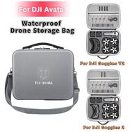 Portable Shoulder Bag for DJI Avata FPV Drone Flight Goggles V2/Goggles 2 Storage Bag PU Carrying Case Handbag Drone Accessories
