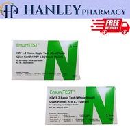 ENSURE HIV TEST KIT (SELF TESTING) ORAL FLUID/WHOLE BLOOD 1'S