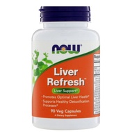 [SHIPPING PROMO]  Now Foods Liver Refresh  ( 90 Veg Capsules )  30 Days Supply Milk Thistle L-Glutathione NAC Grapeseed