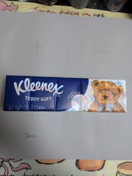 全新舒潔Kleenex Teddy soft tissue (1條15包)健力士 小熊印花紙手拍面紙購自台灣