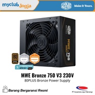 PSU 750 Watt 80Plus Bronze Cooler Master MWE Bronze 750 V3 230V PC Computer Power Supply
