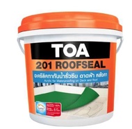 TOA อะคริลิคกันน้ำรั่วซึม สีขาว 201 ROOFSEAL ขนาด 1 kg