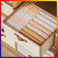 Large Foldable With-partition Drawer Clothes Storage Wardrobe Organizer Storage Box Closet Organizer