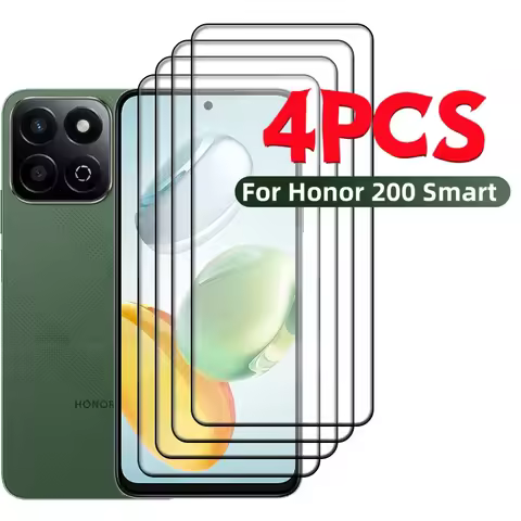 1/2/3/4pcs For Huawei Honor X7C Glass Honor X7C Tempered Glass Phone Protective Full Cover Glue 9H H