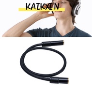 KAIKXIN Stereo Sound Cable, Plug and Play Gold Plated 3.5mm to 6.35mm, Durable Professional 6.35mm 1