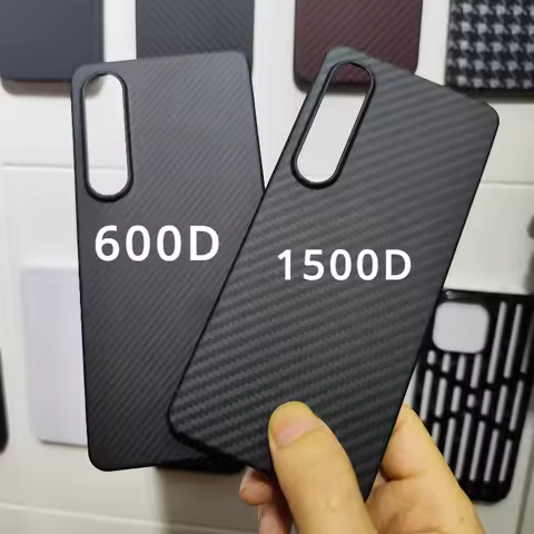 Carbon Fiber Case for Sony Xperia 1 vi Phone Case Aramid Fiber Shockpfoof Protective Cover for Sony 