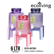 Ecoliving Water Dispenser ECO-507SD L 6 Liter Aesthetic Water Dispenser Transparent Dispenser/