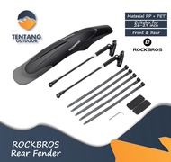 TentangOutdoor ROCKBROS Fender Quick Release MTB Slebor Sepeda Fender Spakbor Sepeda - Bicycle Mudgu