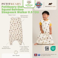 Children's Blanket - Petitbeary Star Squad Bamboo Sleepsack Walker 0.5 Tog