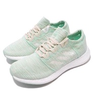 adidas 慢跑鞋 PureBOOST Go 女鞋 蘋果綠 22.5-25cm