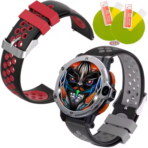 Fashion Silicone Watch Strap For LOKMAT APPLLP 6 PRO Smart Watch Band Bracelet Soprt Wristband With 
