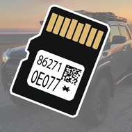 Kad SD Navigasi 2025 – Kemas Kini 86271-0E077 untuk Toyota Highlander, RAV4, Camry, Corolla, Tacoma,