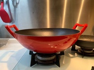 36cm cast iron stir fry wok (no lid) 36cm 生鐵深炒鑊（無蓋）