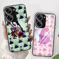B-1 Adventure Time Casing for VIVO IQOO Y16 Y03t Y03 Y36 Y27S Y01 Y01A Y18 Z9X Y56 5G Tempered Glass