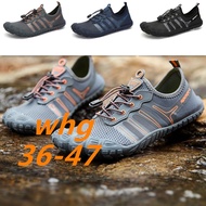 Summer tide shoes men outdoor sports shoes non-slip hiking walking shoes wading shoes fishing sea watercolor shoes beach Ready Stock Size 36-45