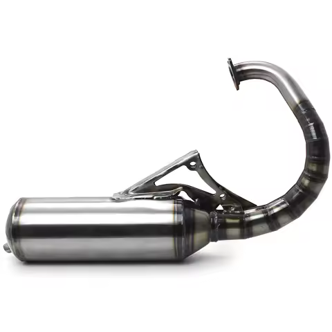 V8 Modified Motorcycle Full Exhaust System For Honda DIO AF17/18/27/28 Exhaust Muffler KYMOCO Racing