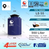 best seller Tangki / Toren Air 500 Liter LUCKY Standard LS55 murah