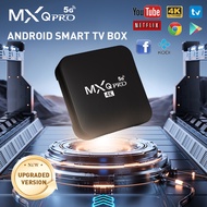 MXQ Pro 4K Android 11.0 TV Box 5G for Non Smart TV Ultra HD Quad Core TV Box 2.4G Wifi 8GB+128GB Sma