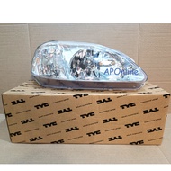Honda CIVIC EK9 / EK99 / SO4 /S21 1999-2001 Head Lamp / Lampu Depan / Lampu Besar (Tyc)