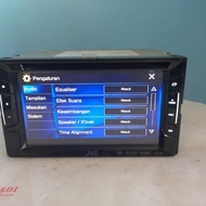 head unit double din jvc kw-v120