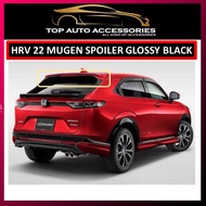 HRV 2022-2024 GEN3 MUGEN SPOILER  / REAR SPOILER / REAR BODYKIT / ROOF SPOILER GLOSSY BLACK