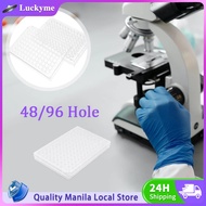 Flat Bottom Microplate 48/96 Well Sterile Cell Tissue Culture Plate Polystyrene School Experiment