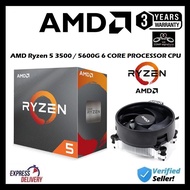 AMD Ryzen 5 3500 / 5600G 6 CORE PROCESSOR CPU