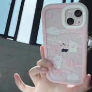 Aesthetic girl transparent soft Case OPPO A3x a16 a17 realme Note 60 60x C75 C61 50 a98 a15 a12 a11k