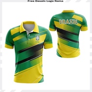 JERSEY WANGKI WORLD CUP 2026 BRAZIL - BRAZIL T-SHIRT - BRAZIL JERSEY - BRAZIL CLOTHES - FOOTBALL JER