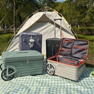 New PC big wheel outdoor camping luggage