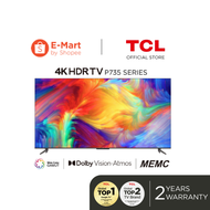 TCL 55" 4K Google TV 55P735 with HDR, MEMC, Wide Colour Gamut, Dolby Vision Atmos, Dolby Audio, Google Assistant