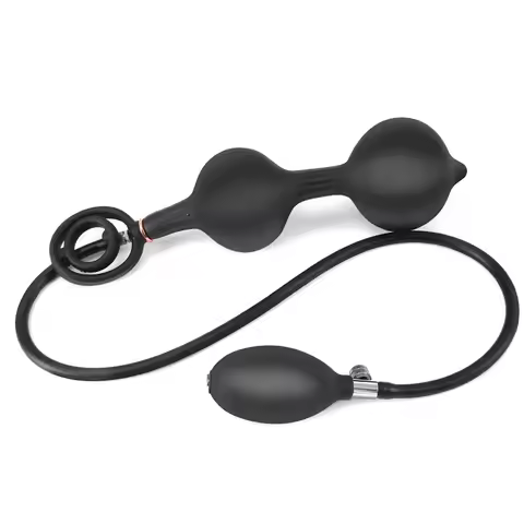 Inflatable Anal Plug Ball BDSM Vibrator Huge Butt Plug Anal Plug Vagina Anus Expansion Prostate Mass